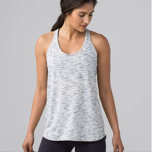 Lululemon Essential Tank Top Grey 6 Small S - Picture 14 of 15